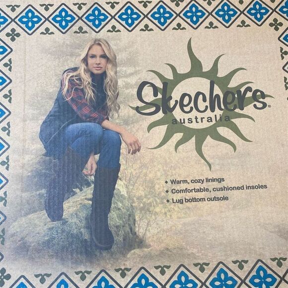 Skechers Women's Plus 3 Pulley Mid-Calf Boots Dark Taupe Size 8 - Picture 9 of 11